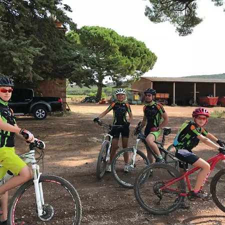 Bike Podere Giarlinga Farm stay Massa Marittima